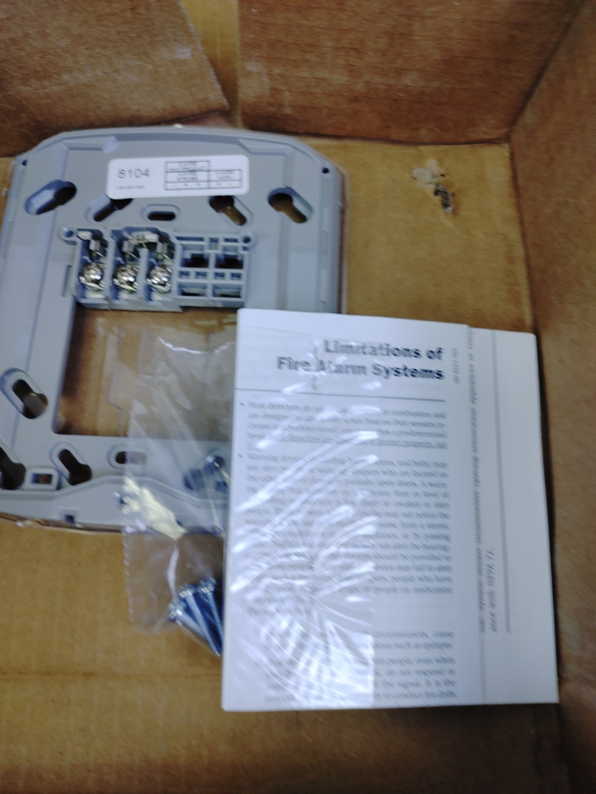 System Sensor SpectrAlert Advance SCR Strobe Ceiling STD CD RED – NEW
