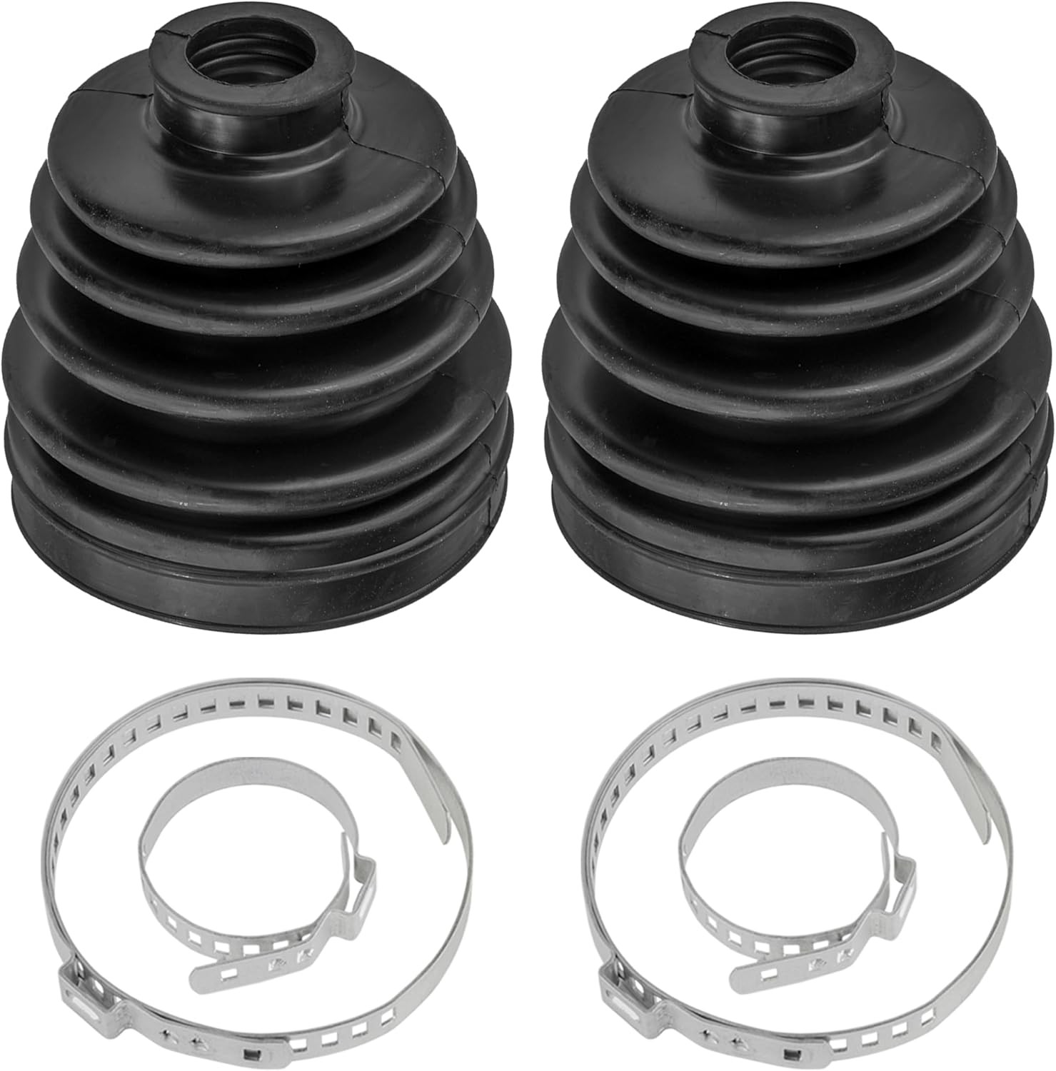 Caltric Rear Axle Inner And Outer Cv Boot Kits Compatible with Polaris Sportsman