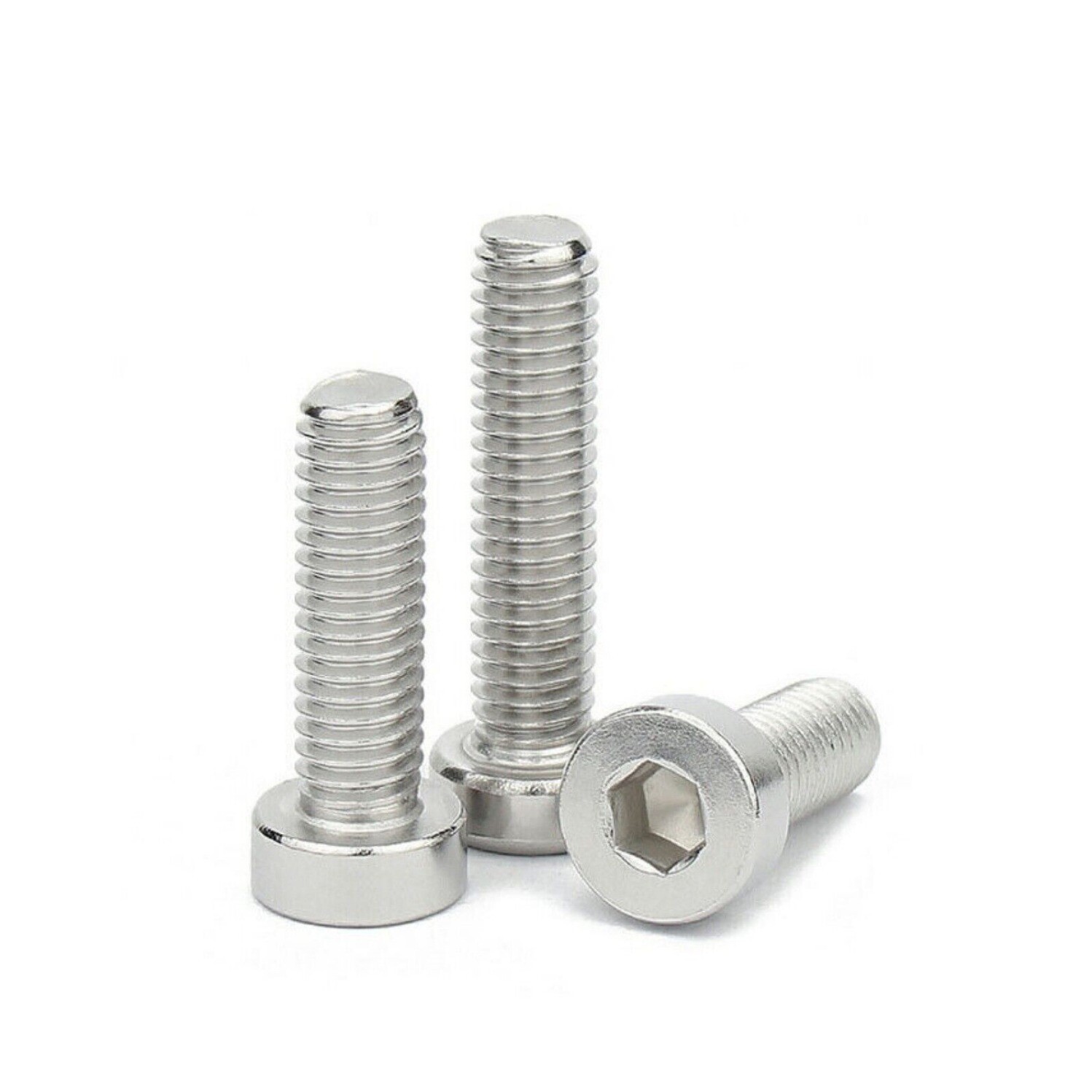 M3-M10 Allen Hex Hexagon Socket Ultra Thin Low Flat Wafer Cap Head Screw Bolt