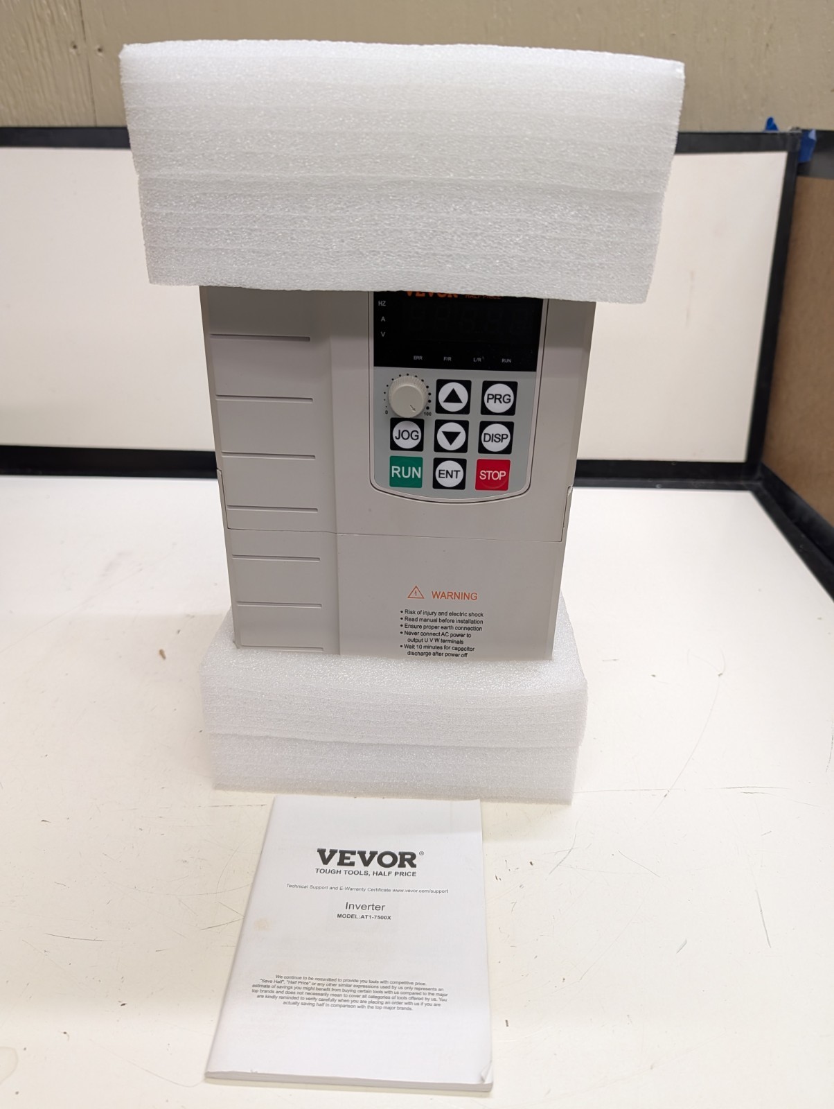 7.5KW 10HP Variable Frequency Drive VFD for 3-Phase Motor Speed Control