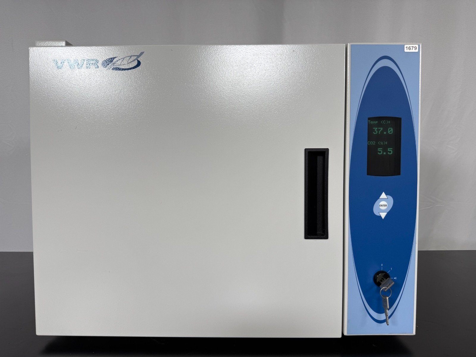 TESTED VWR Bench Top Air Jacketed CO₂ Mini Incubator Cat# 51014999, 40 Liter