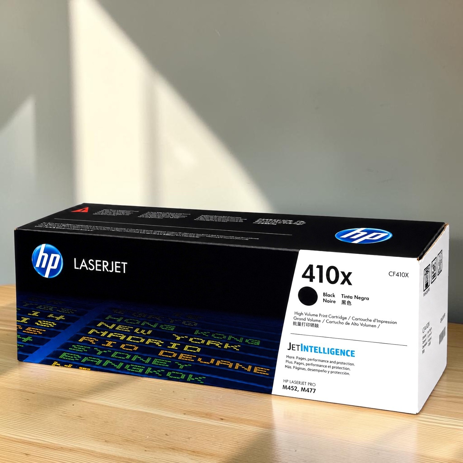 HP 410X High Yield Toner Cartridge Set CF410X-413X CMYK M452/M477 New Sealed Box