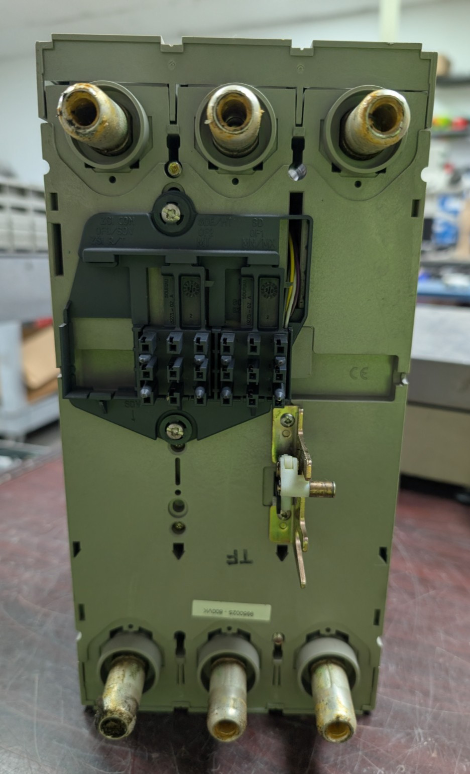 🤪 MERLIN GERIN 400 AMP CIRCUIT BREAKER 600 VAC 3 POLE NSJ400 A