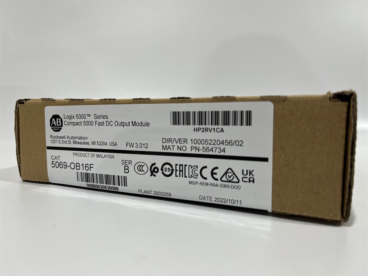 New Sealed Allen Bradley 5069-OB16F 5069 Compact I/O 24V DC Output US Free Tax
