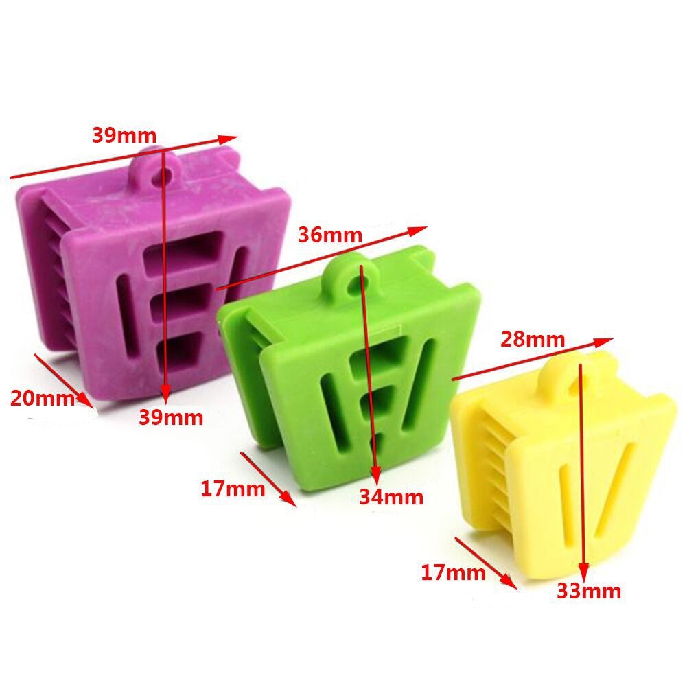12PC New Medium Adult Autoclave Silicone Mouth Props Bite Block Dental Autoclave