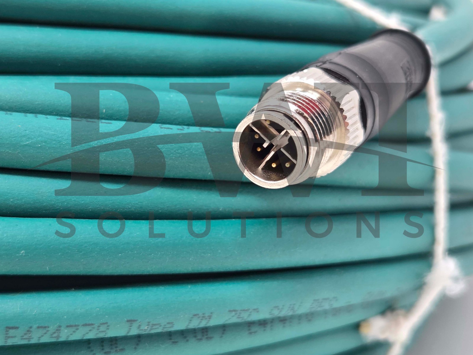 NEW Brad Connectivity Molex 1203410957 M12 CAT6A M/M ST/ST TPE 70M E22E06021M700