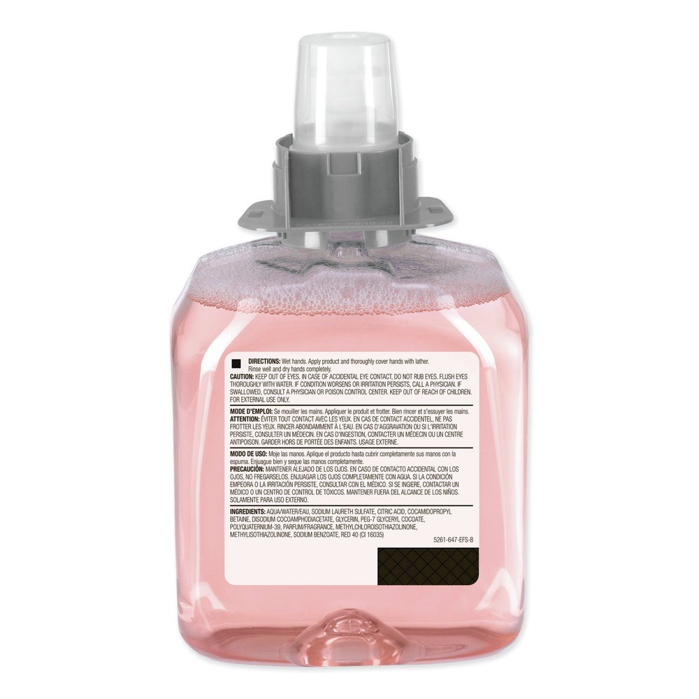 GOJO 516104EA 1250 mL Pump Cranberry FMX-12 Luxury Foam Hand Wash New