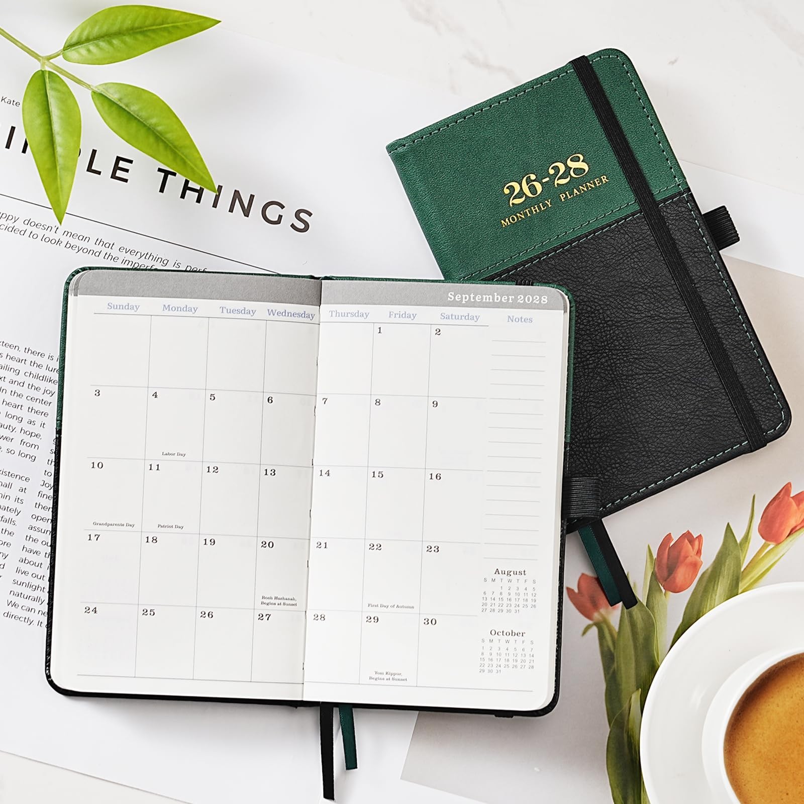 2026-2028 Pocket Calendar/Planner – 3 Year Monthly Pocket Calendar