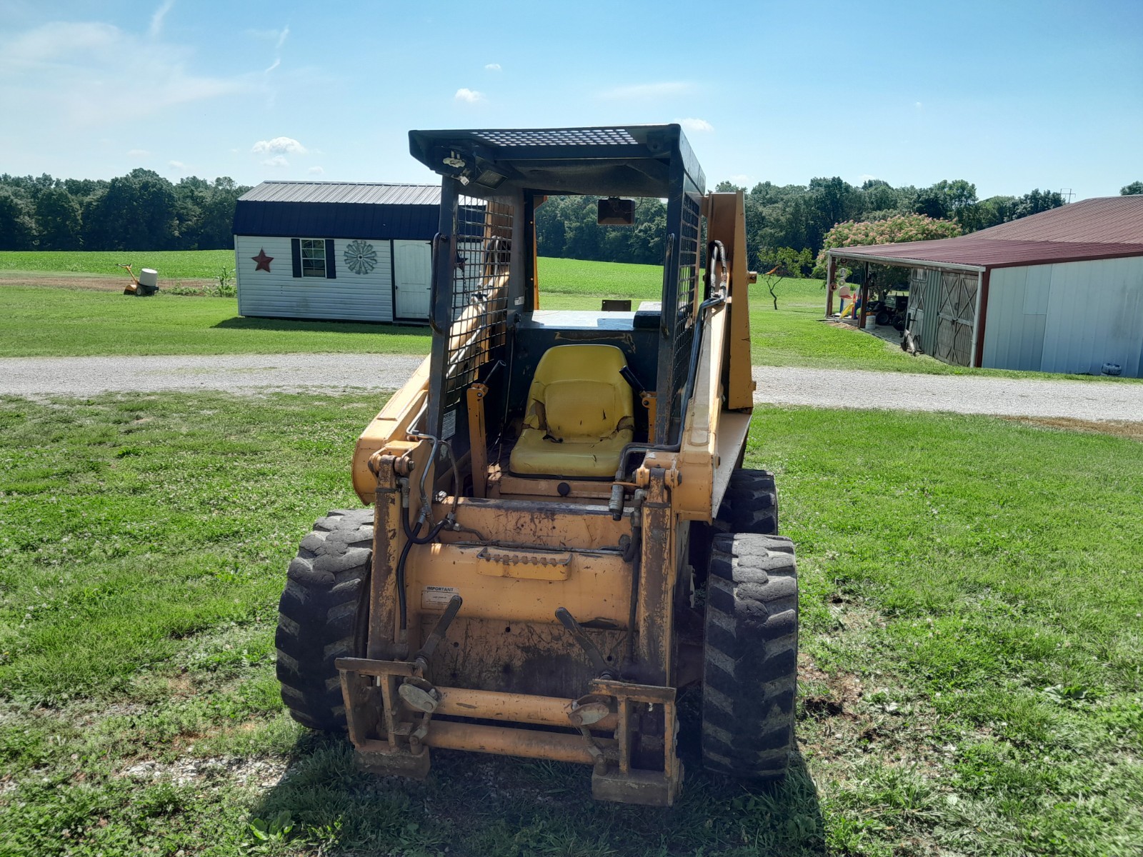 Case 1840 Skid Steer Part Out Machine Was Running And Operating Weak Drive Pump
