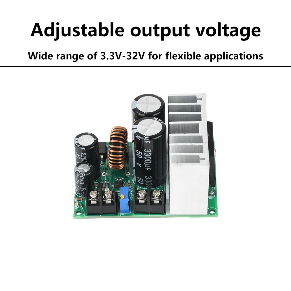 AC 5-25V/DC 8-38V To DC 3.3-32V Buck Power Module Adjustable Voltage Regulator