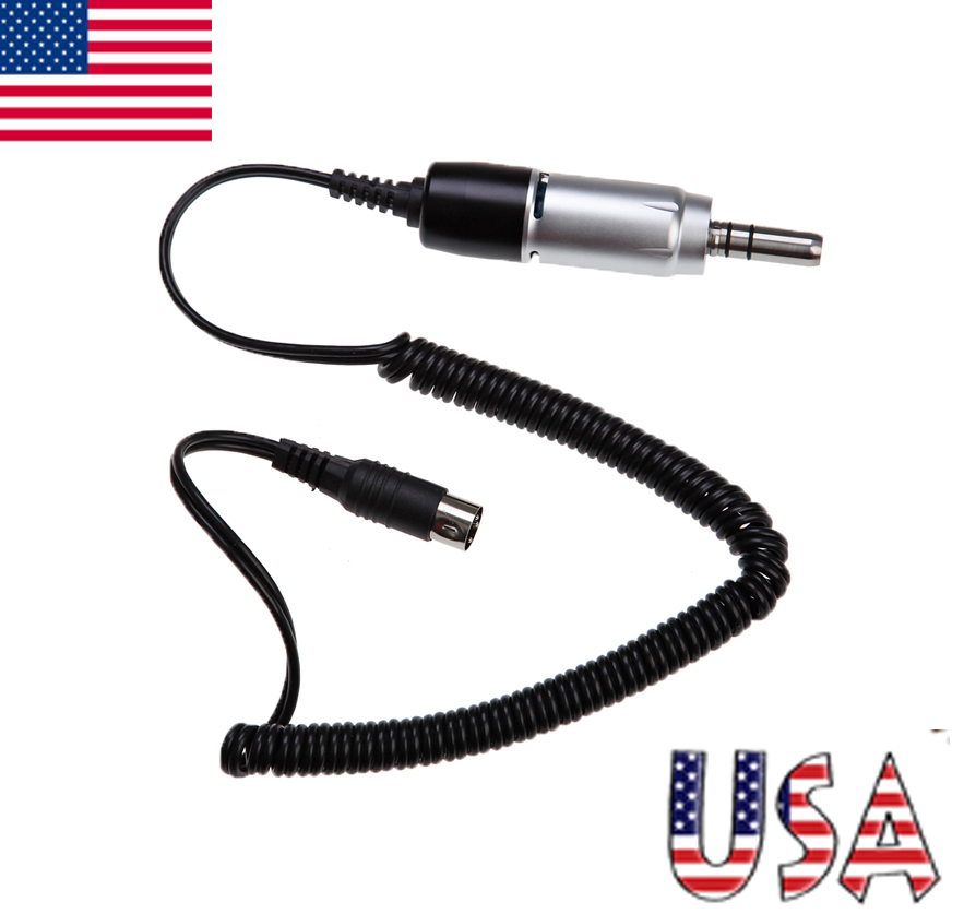 Electric Micromotor 35K RPM Dental E-Type Motor Handpiece 35,000rpm Polishing ET
