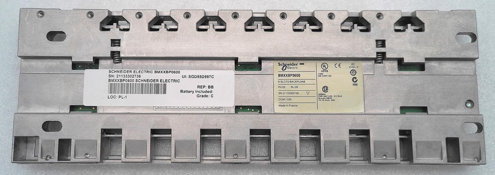 SCHNEIDER ELECTRIC BMXXBP0600 MODICON 6-SLOT X-BUS BACKPLANE