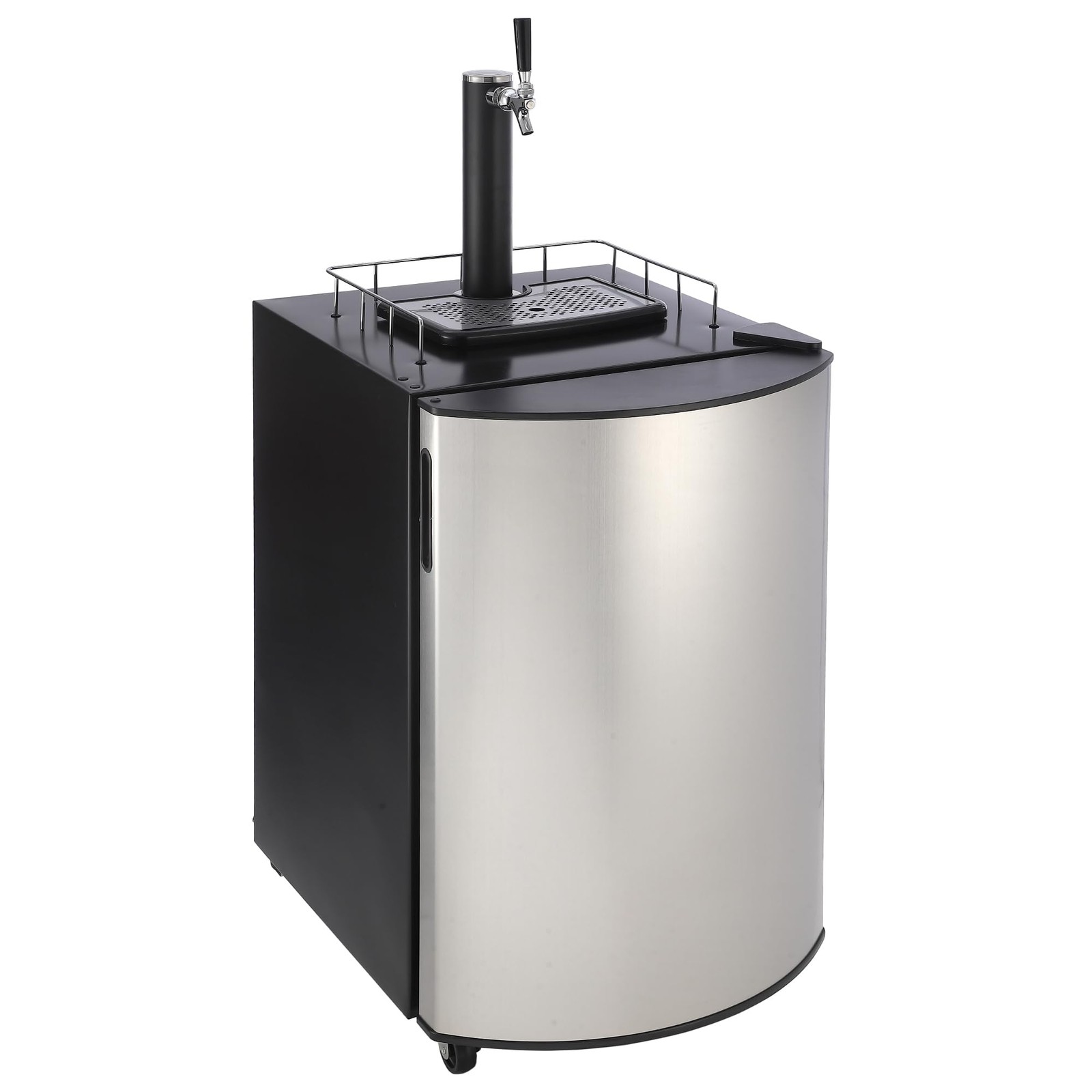 24» Full Size Kegerator Refrigerated Beer Dispenser W Faucet 32°F- 50°F 97/128L