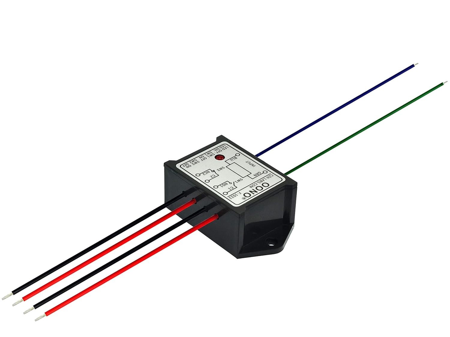 Power Relay Module AC/DC 12V 8A DPST NO NC Screw Mount Compact