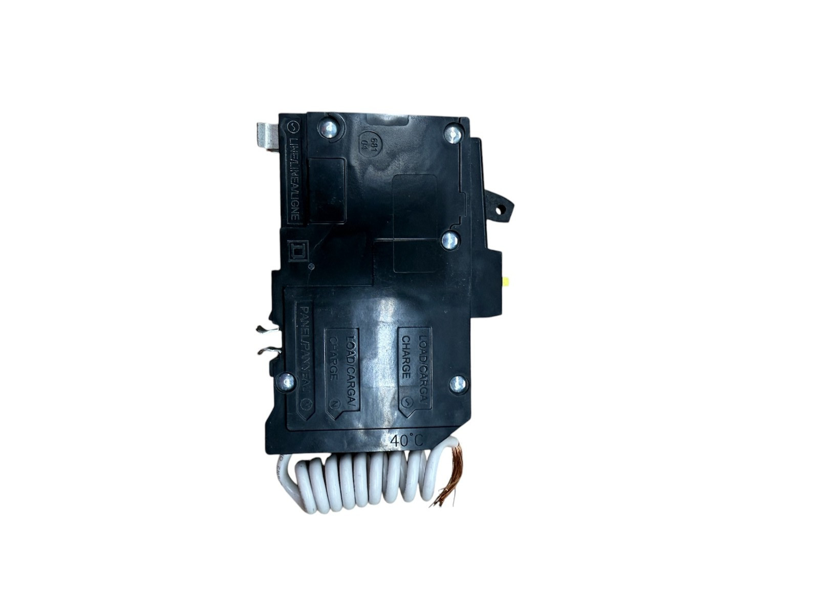 Square D QO120GFI 20A 1-Pole GFCI Circuit Breaker QO Ground Fault 120V