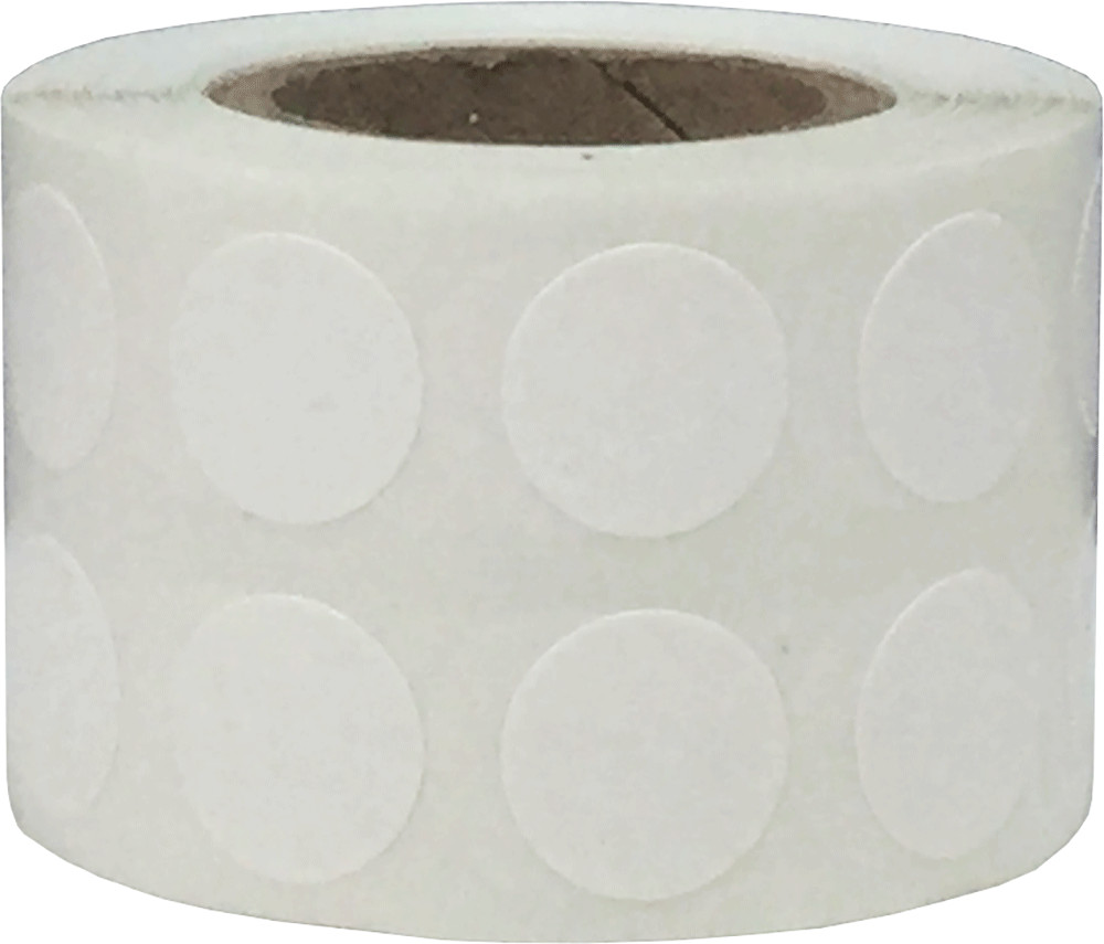 Circle Dot Stickers | 0.5″ Inch Round | 1,000 Pack | Pick One Color
