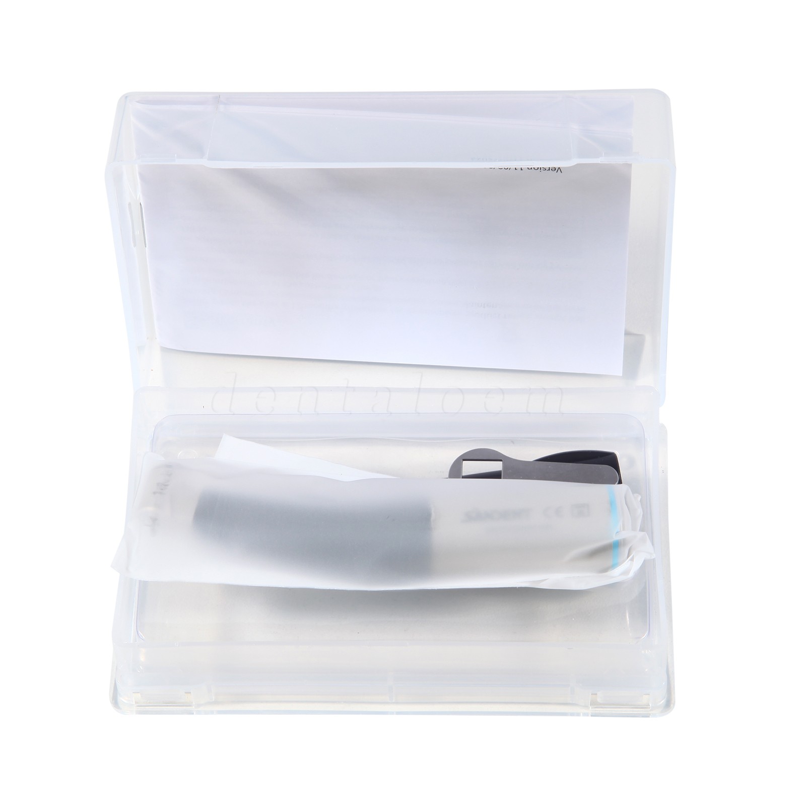 Dental Low Speed Handpiece Fiber Optic 1:1 Contra Angle Handpiece With LED Light