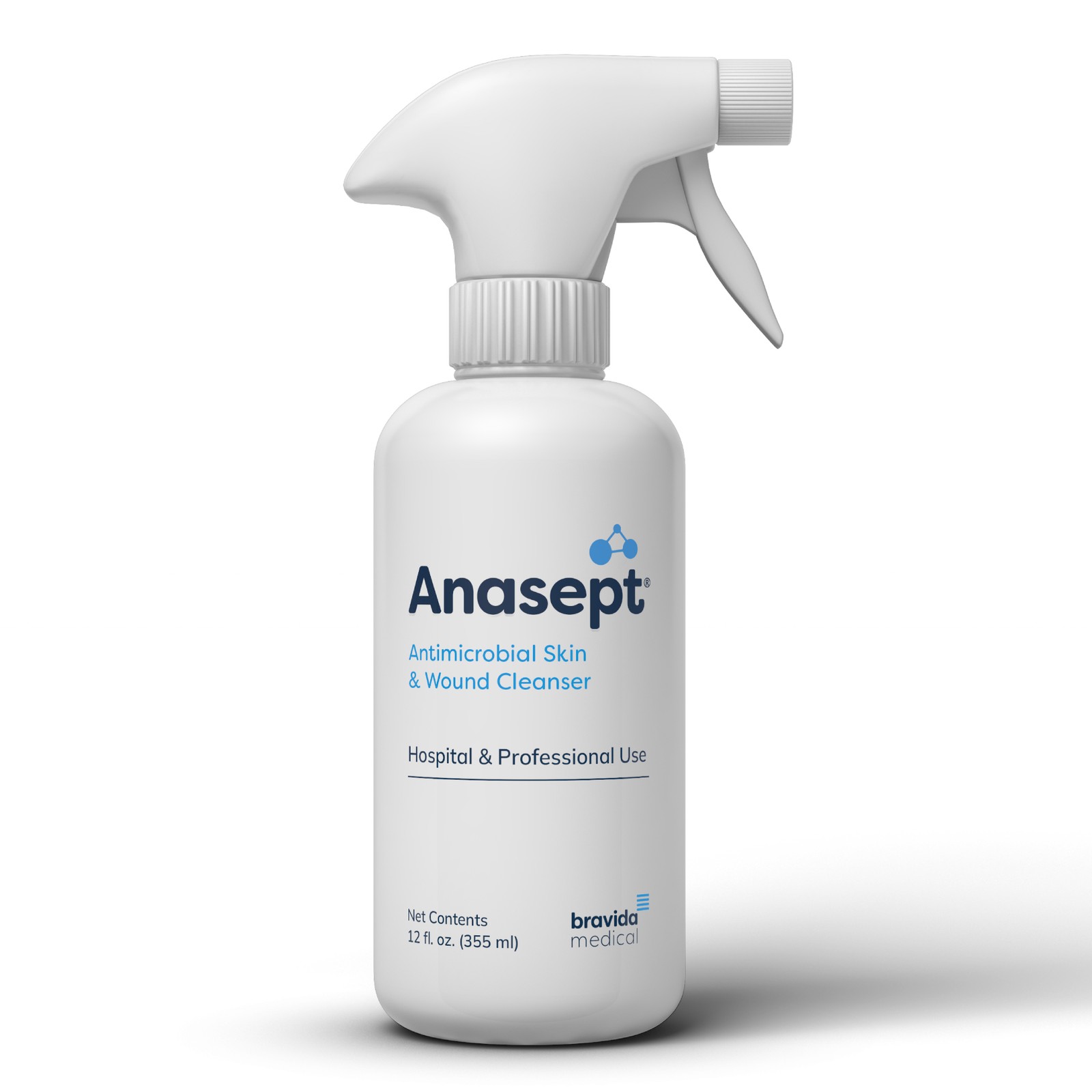 Anasept Skin and Wound Cleanser, 12 oz. Bottle with Trigger Sprayer, Wound