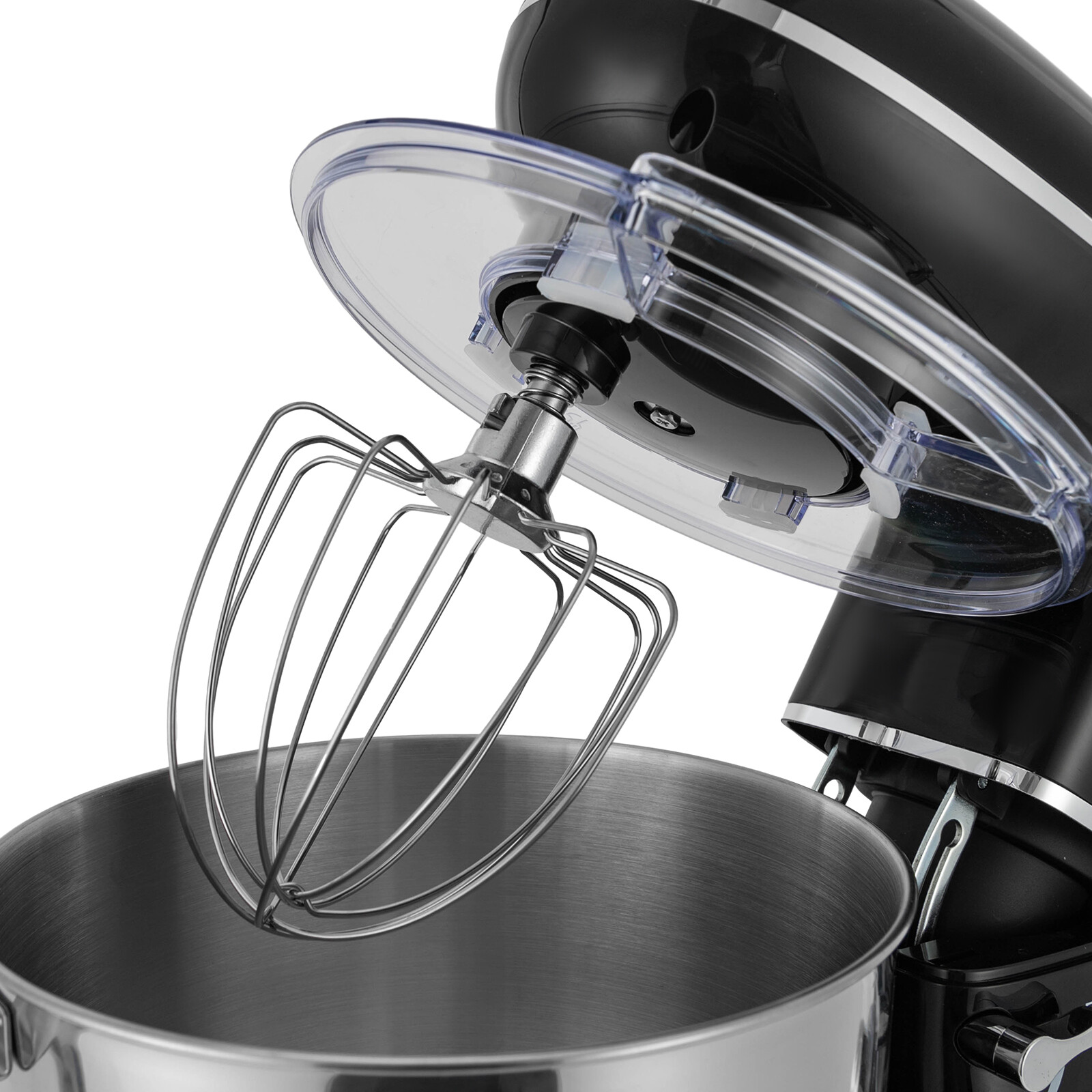 Commercial Stand Food Mixer Processor 6.5Qt Electric Dough Mixer 6+1 Speed 1350W