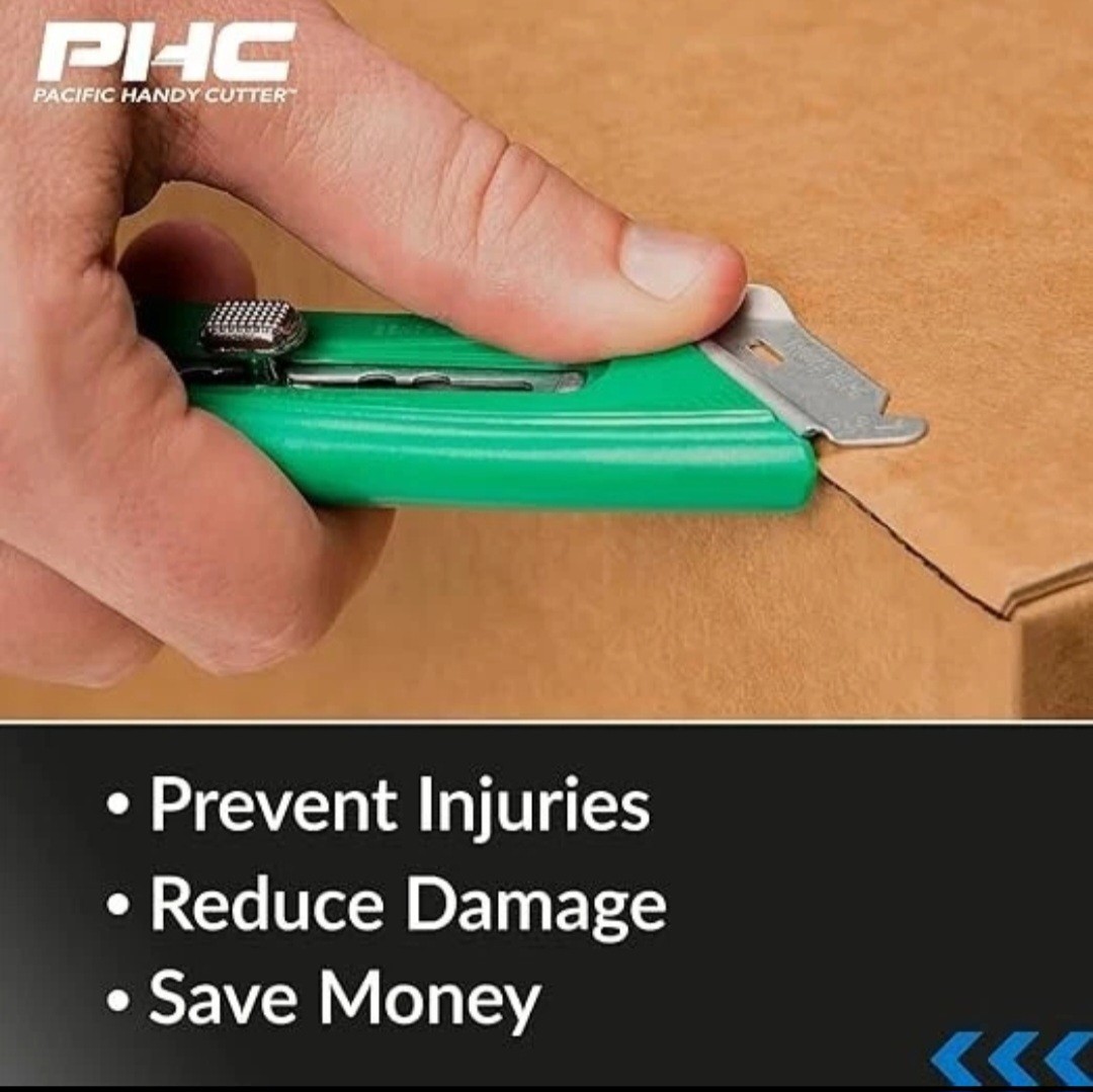 Safety Box Cutter Pacific Handy S4SR Perfection Right Handed PHC Razor Knife