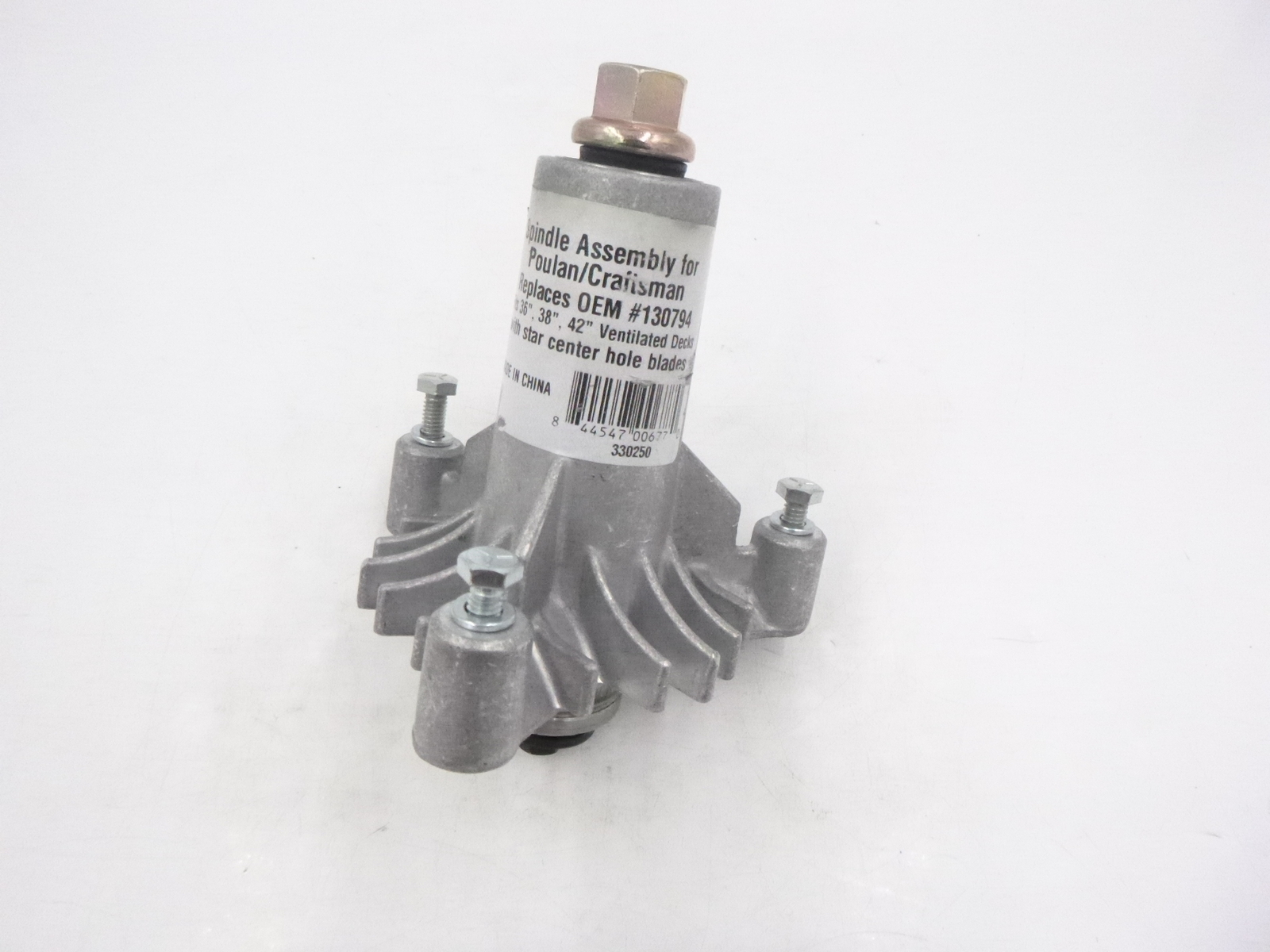 Maxpower Spindle Assembly for 36″ 38″ 42″ Ventilated Decks 330250