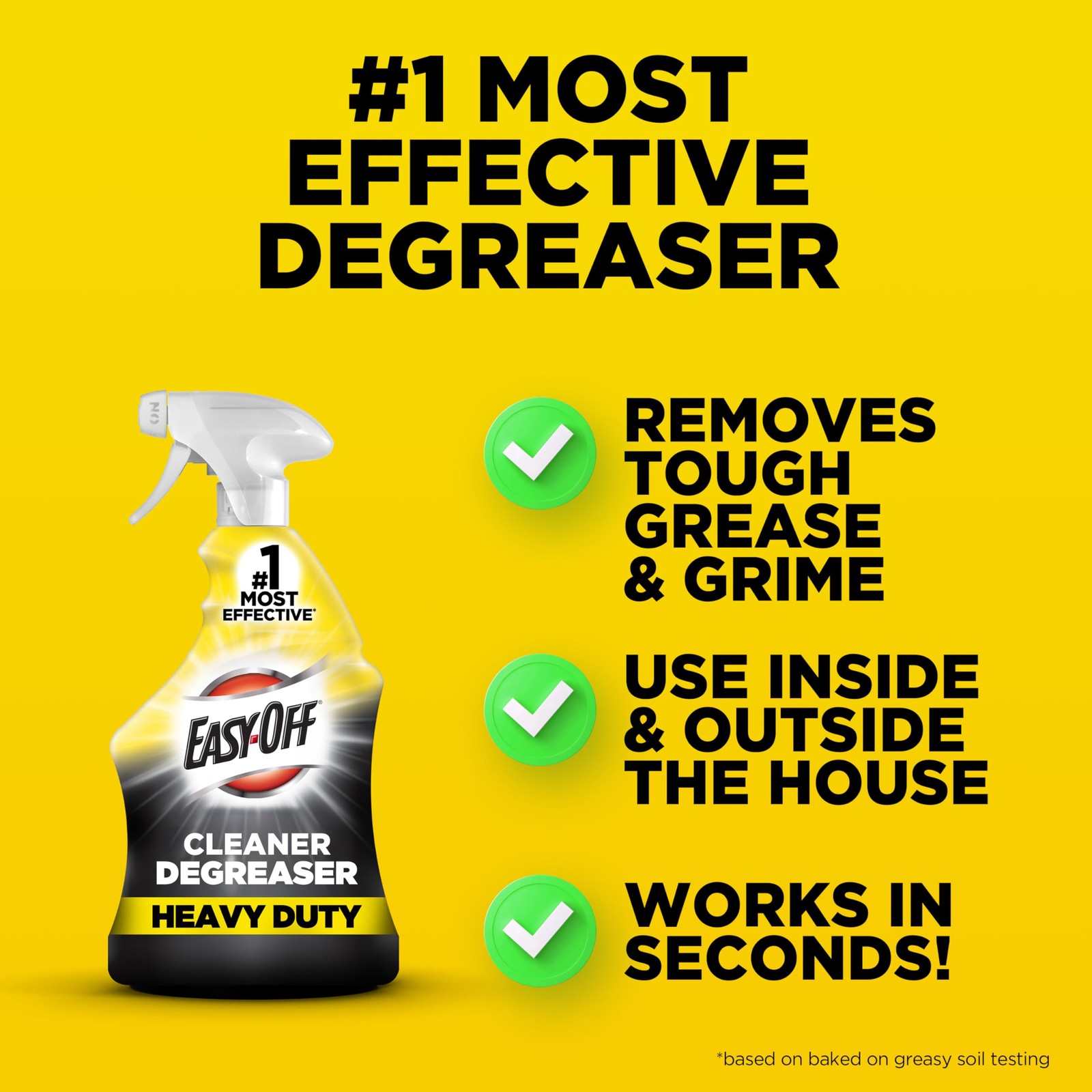 Heavy Duty Degreaser, Removes Grease & Grime, for Kitchen, Garage, Outdoor & …
