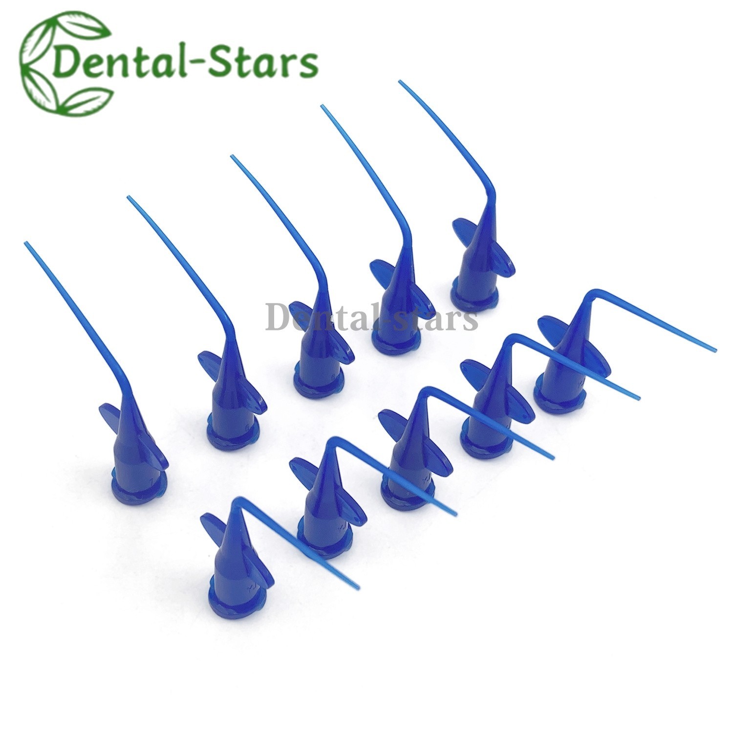 Dental Irrigation Syringe Tip Calcium Hydroxide Delivery Needle Tips PVC 0.25mm