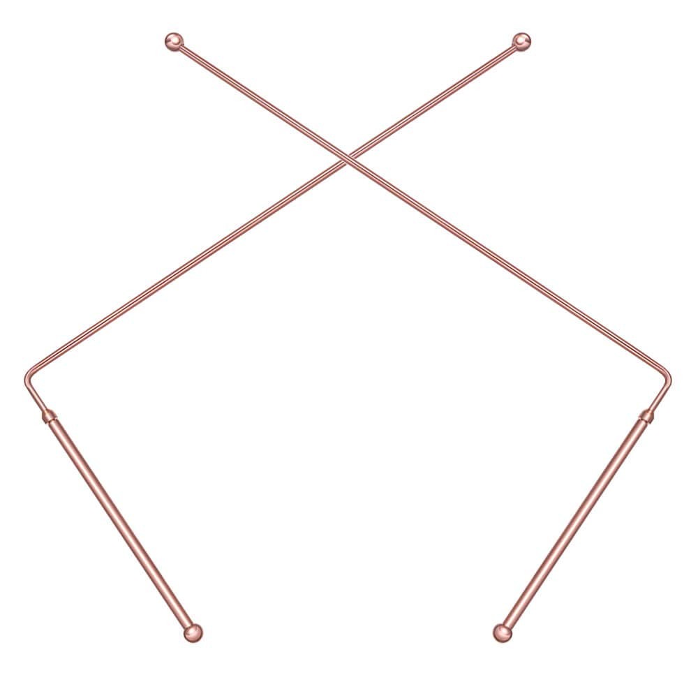 99.9% Copper Dowsing Rods 10 inches (length) x 0.5 (diameter), Bronze