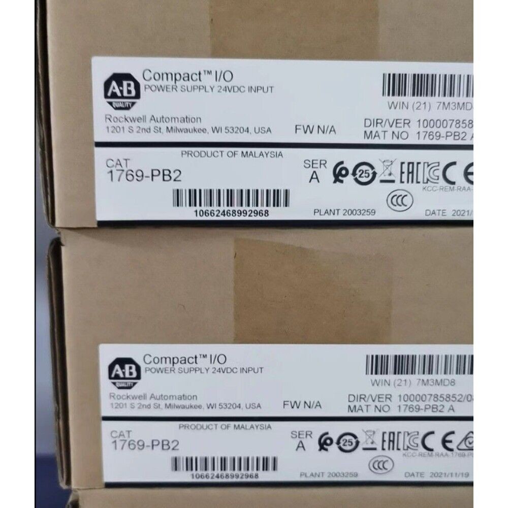 Sealed AB 1769-PB2 / A CompactLogix DC 2A/0.8A Power Supply 1769PB2 NEW