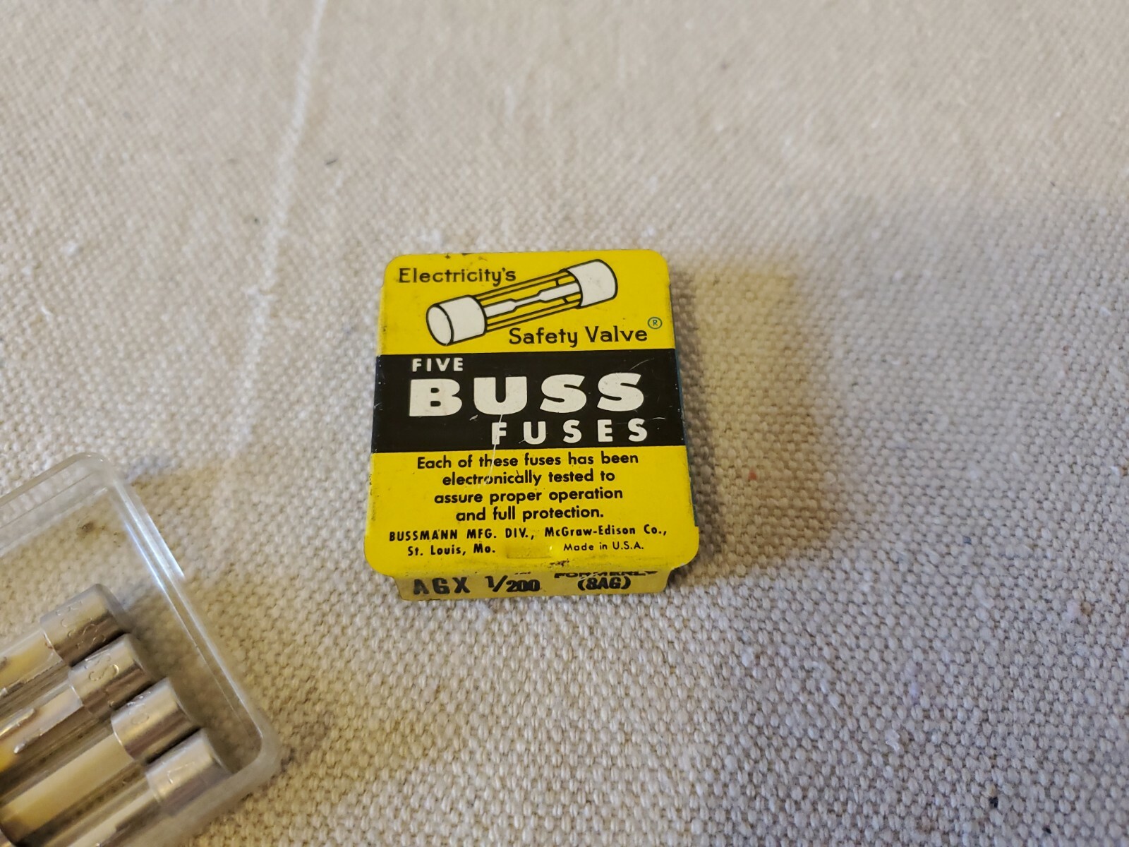 Buss AGX-1/200 Fuses 1/200A Pack Of 20