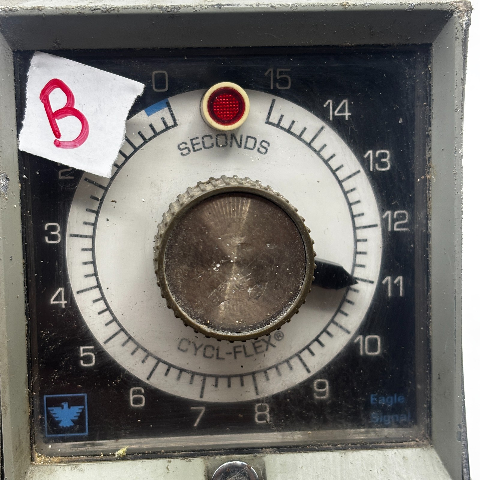 EAGLE SIGNAL HP514A616 CYCL-FLEX TIMER 0-15 SECONDS 120V 60HZ 6A77 🎯