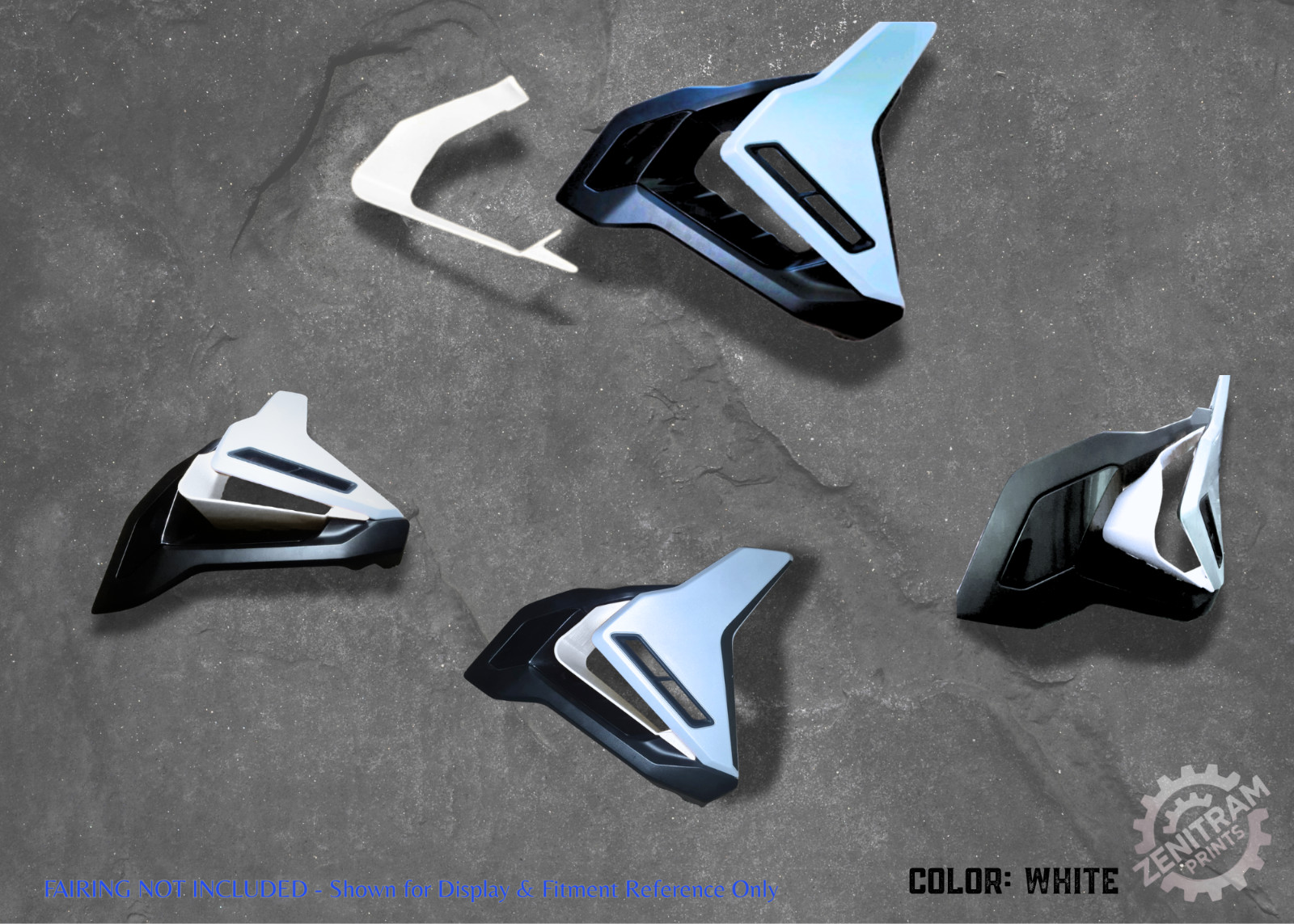 Claw Series Clip On Triumph Tiger 900 Air Deflectors- UK