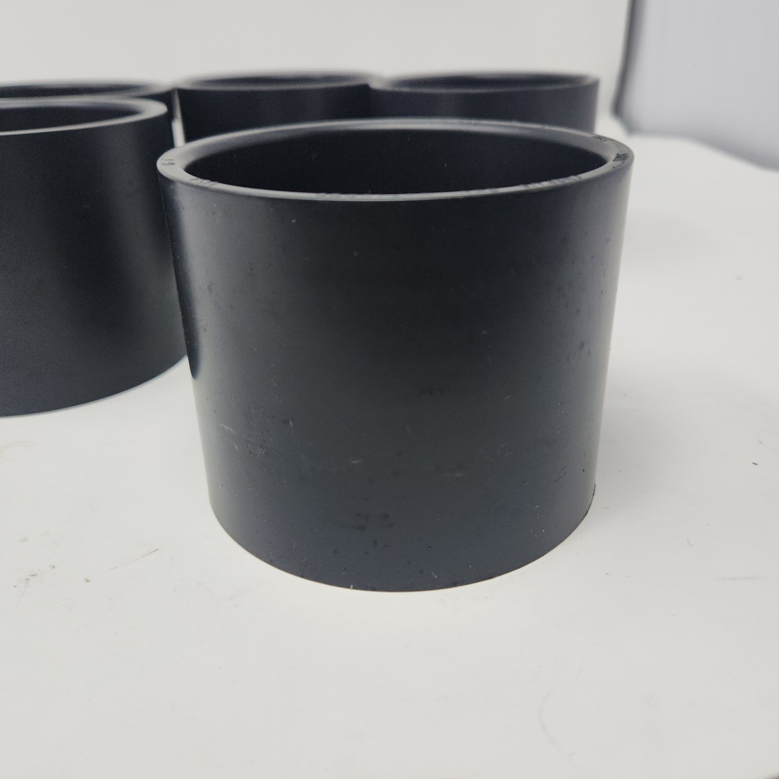 Lot 5 Nibco 3″ Abs 5801 Hub x Hub Coupling With Stop