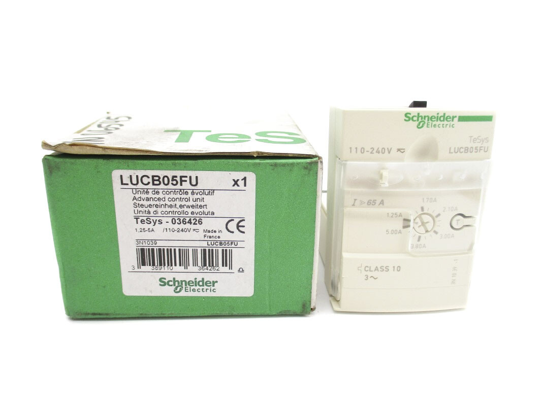 SCHNEIDER ELECTRIC LUCB05FU 110-240V 1.25-5A NSMP
