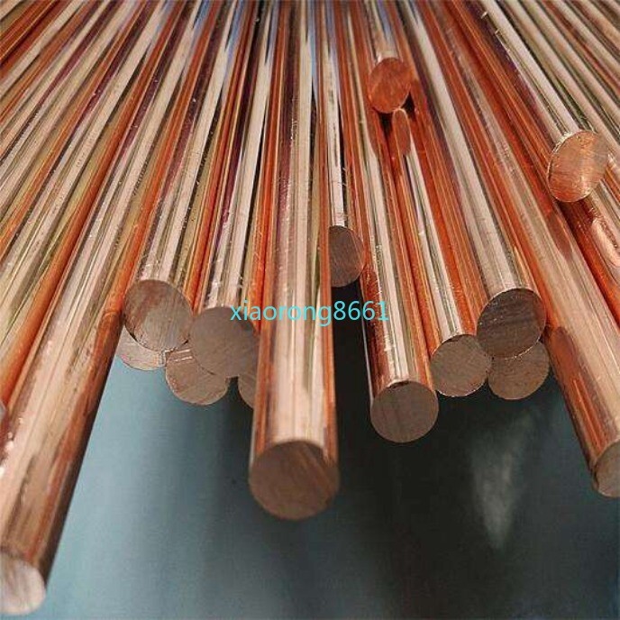 1PC Pure Copper Rod 99.9% Round Bar Stick Dia 3mm -10mm Length 100/ 150/ 250mm