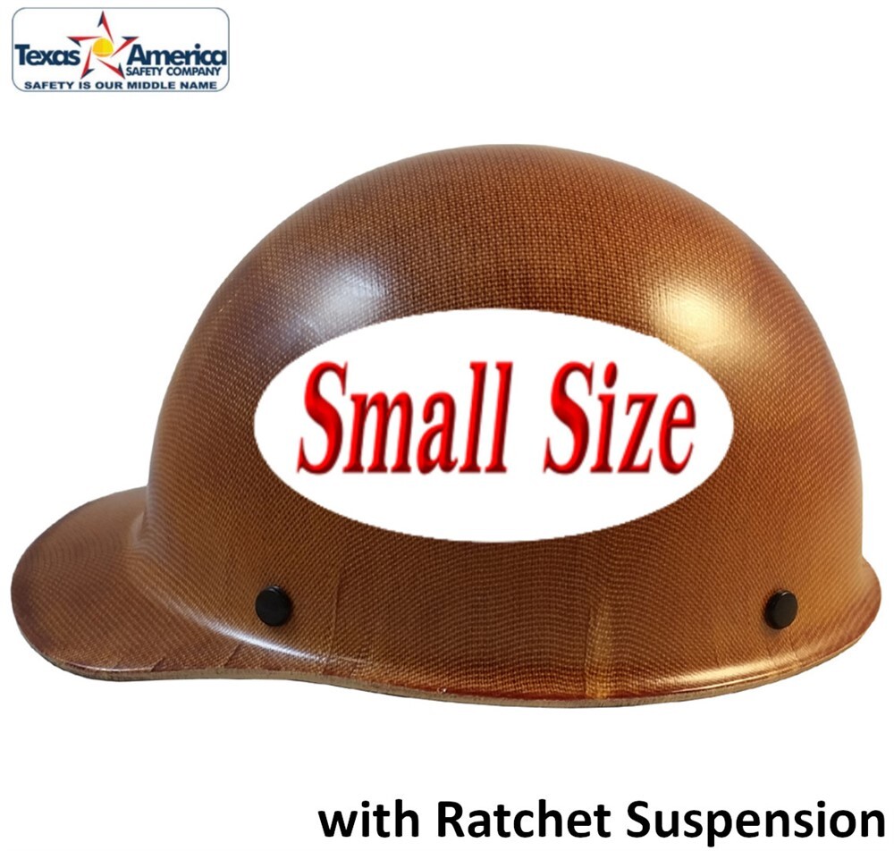 MSA Skullgard Small Cap Style with Ratchet Suspension – Natural Tan