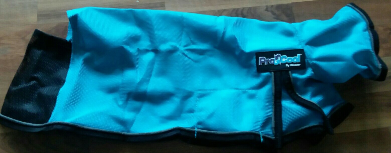Weaver Livestock ProCool Mesh Goat Blanket XSmall Hurricane Blue