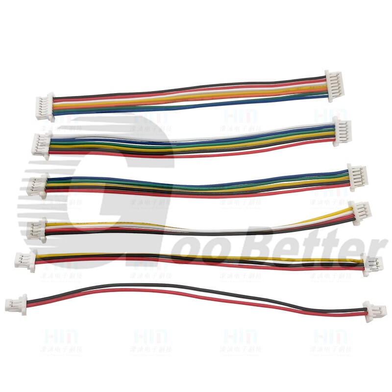 JST-SH1.0mm Pitch Female to Female Connector Cable Wire 2/3/4/5/6/7/8/8/10 Pin