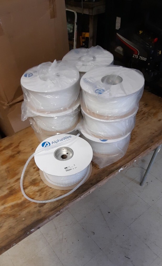 100′ 3/8 Spiral Wire Wrap Alpha SW 22 Nylon