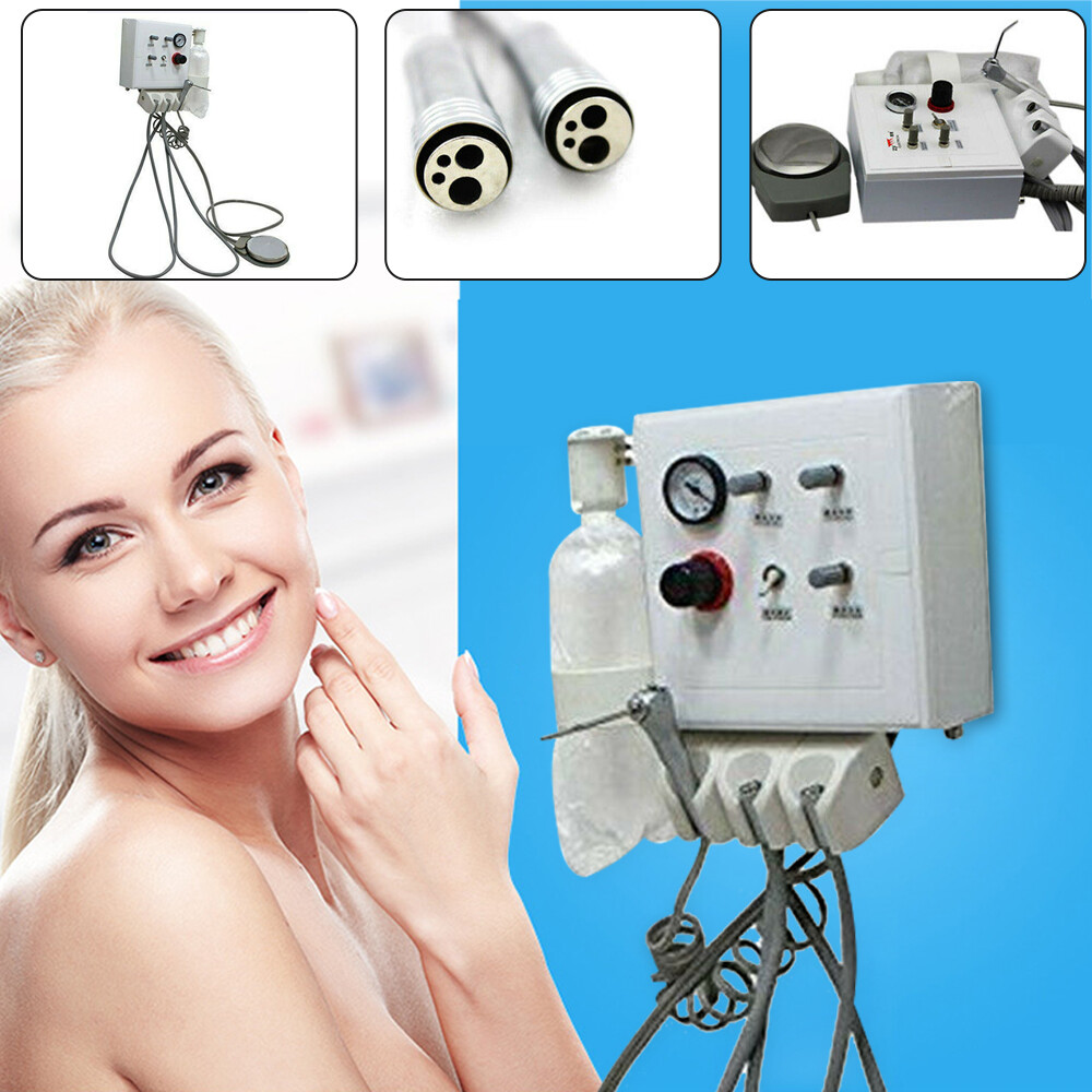 4 Holes Dental Portable Delivery Turbine Unit 3-way Syringe Wall Mounted Turbine
