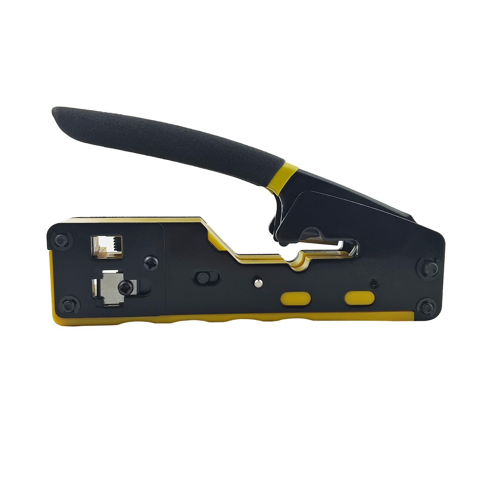 Syston Modular Plug Crimper Kit for Cat5 Cat6 RJ45 RJ11 RJ12 Network Connectors