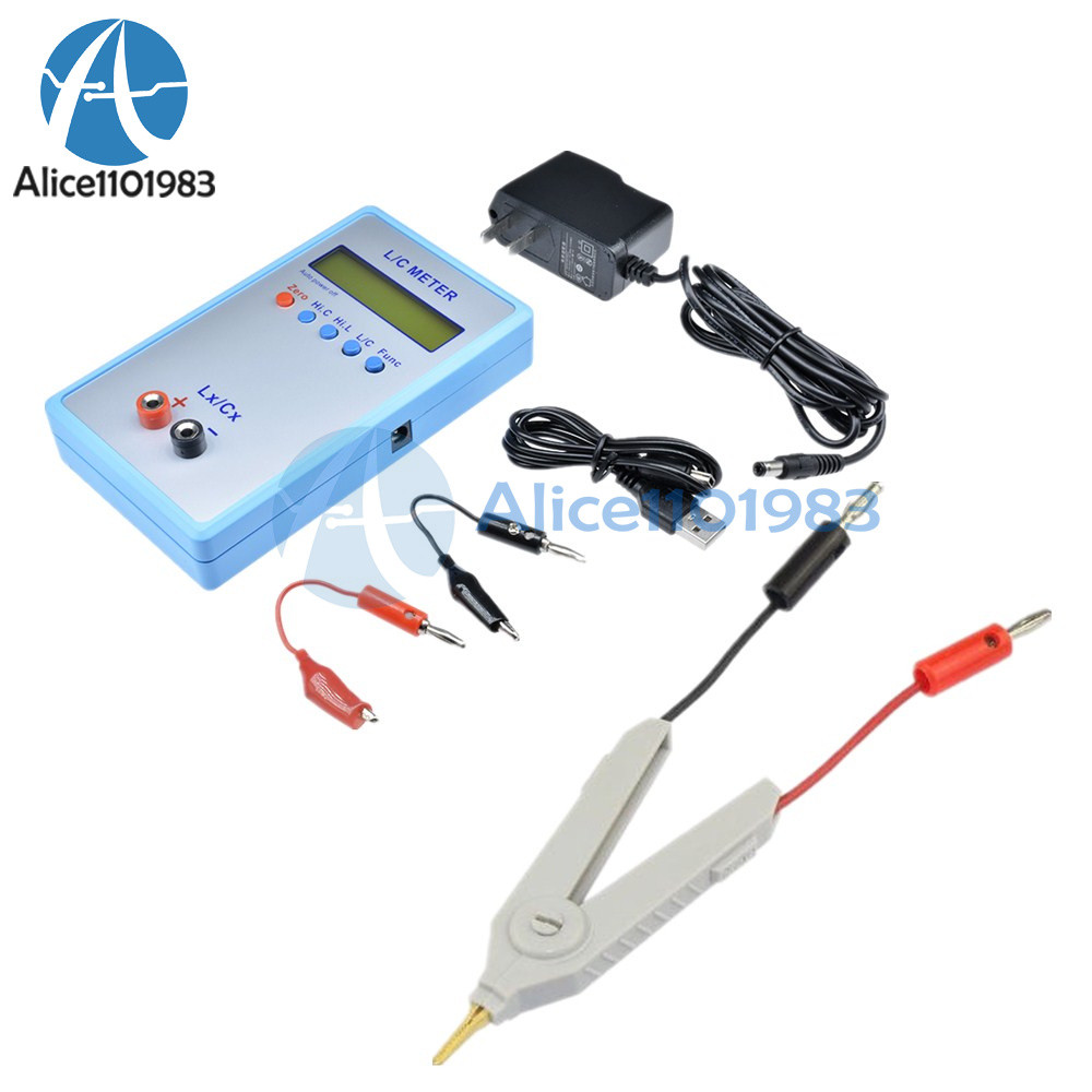 Handheld Capacitance Inductance L/C Meter LCR LC200A Multimeter Electric Bridge