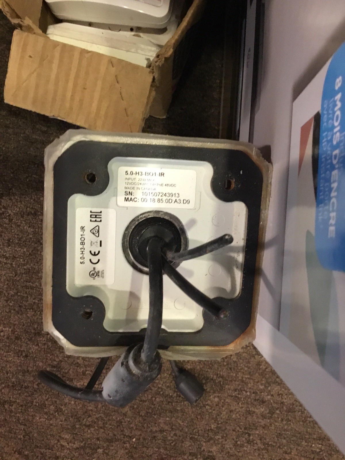 Avigilon 5MP POE Bullet camera 5.0-H3-BO1-IR