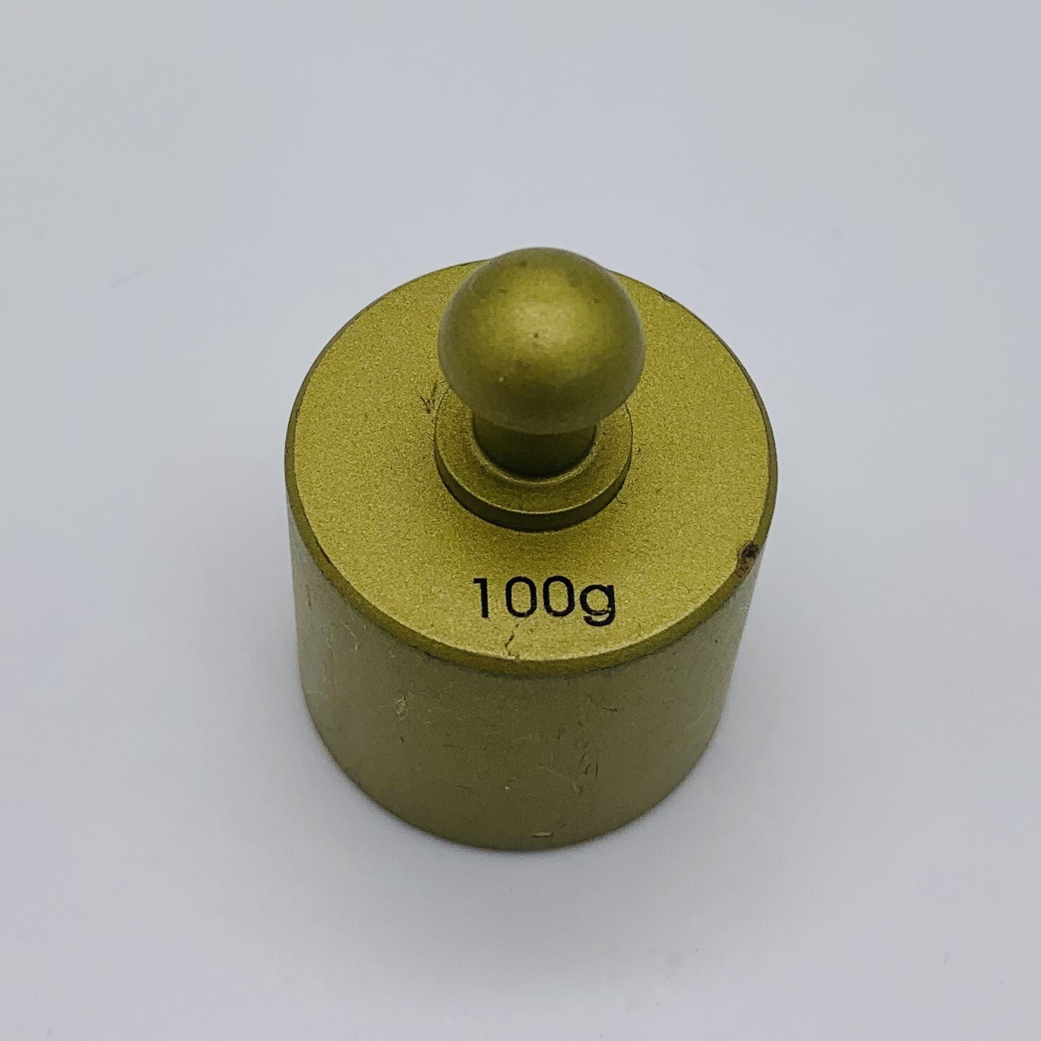 1 Piece 100g 100 Grams Brass Calibration Weight for Calibrating – Used