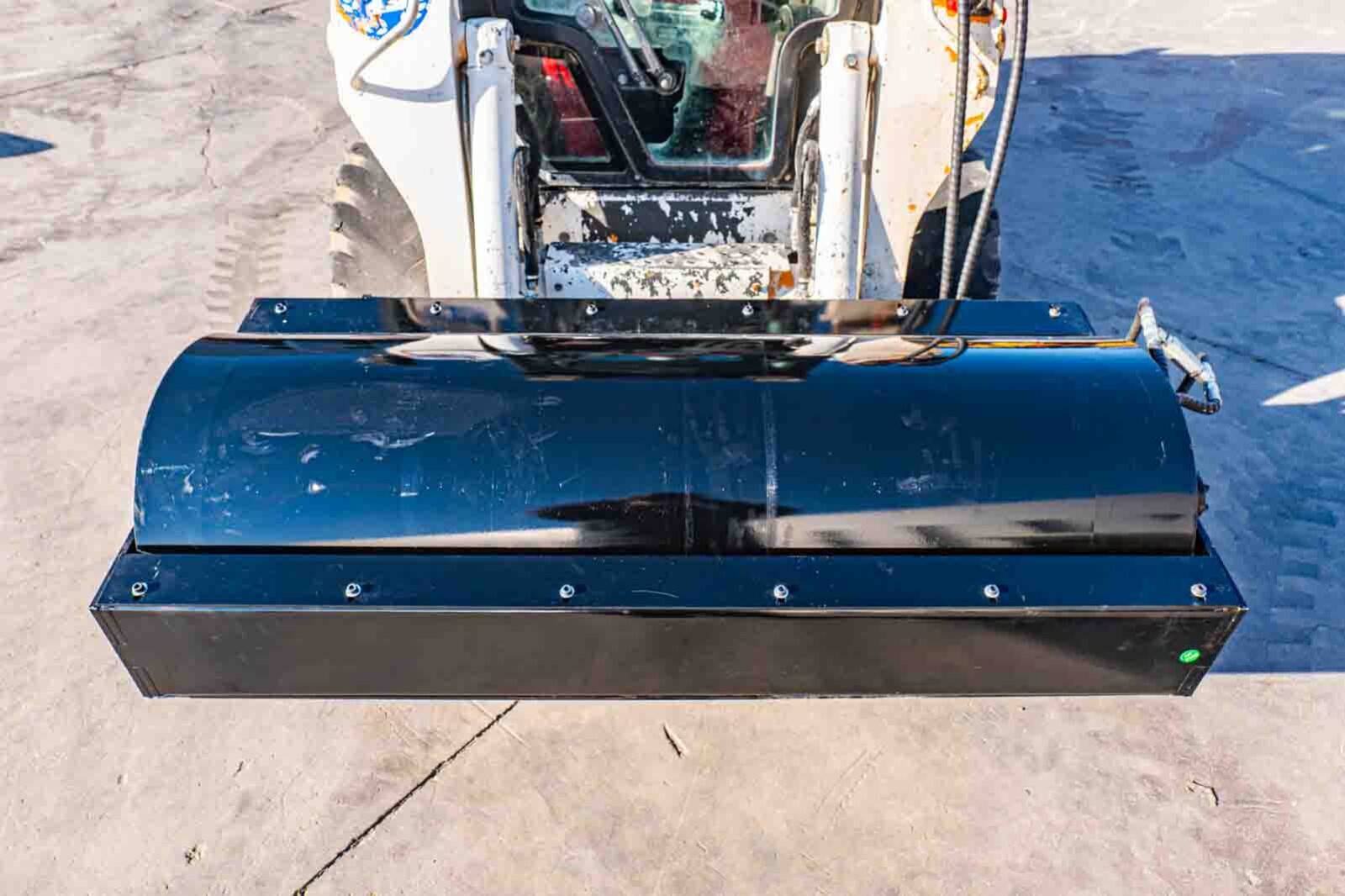 Vibratory Roller Road Compactor Attachment for Bobcat Skid Steer Loader
