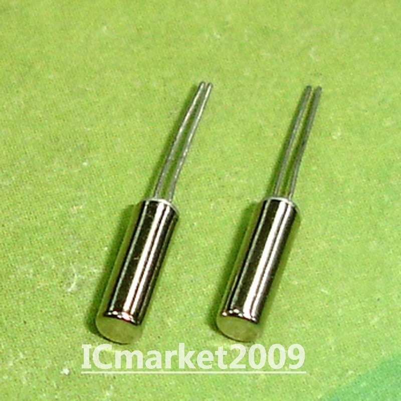 50 PCS 24.000MHz DIP-2 2X6mm 24.000M 24MHz 24M Cylindrical Quartz Crystal