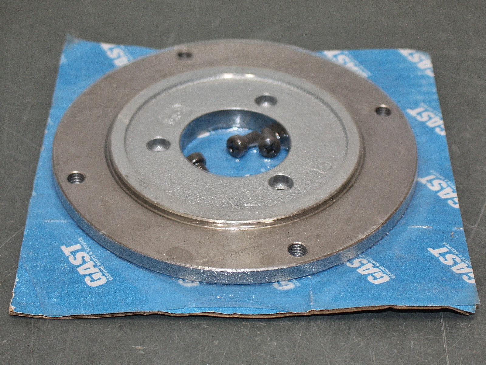 Gast Flange Mounting Bracket AG983, AG717, Cast Iron, NEMA 56C, for 4AM-NRV-92