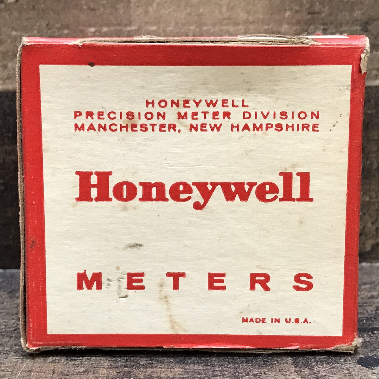 Vintage Honeywell MM2 NULL C INDICATOR Panel Meter *Unused NOS*Made In USA 🇺🇸