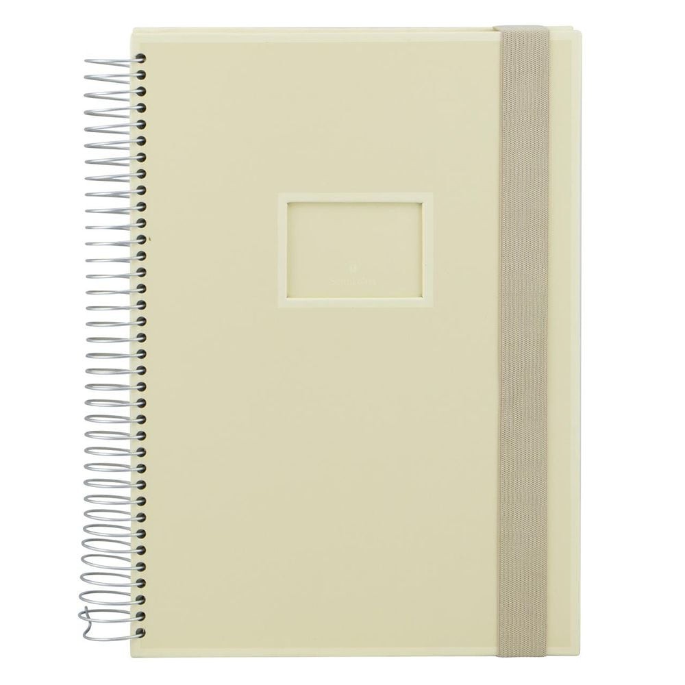 Mucho Spiral Notebook A4 (Chamois)