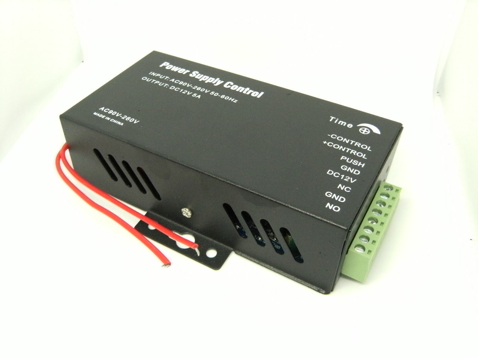 Power Supply Control Unit Gate Door Access Control DC 12V 5A 15 Seconds Timer A+